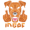 Airedale Terrier Idgaf