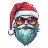 Santa Claus Cool Christmas