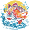 Illustration de pêche