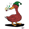 Anti-Hero Duck with Bobble Hat
