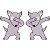 dog dabbing