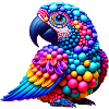 Oiseau Pop Art (01)