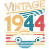 60 år gamle gaver vintage født 1944 retro