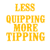 Bartender Mixologist Less Quipping