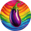 LGBTQ Eggplant