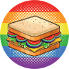 LGBTQ Sandwich