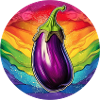 LGBTQ Eggplant