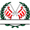Flags Jura Switzerland laurel wreath banner