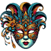 Venice Carnival Mask