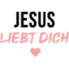 Jesus liebt dich - Herz