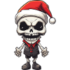 Santa Claus Skeleton