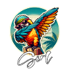 Macaw Parrot Girl