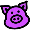 Pig Animal Pink