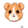 Cute hamster