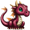 Drachen Rot