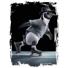Pinguin Eiskunstlauf Geschenk