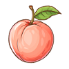 Peach, Peach, Fruit, Fruit