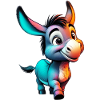 Donkey donkey pacifier mule