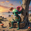 Chilling Alien