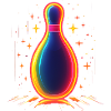 Retro Bowling Pin
