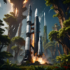 Rocket in Nature