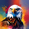 Eagle coloured