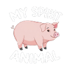 Mon cochon animal spirituel