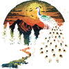 Faisan oiseau paon