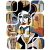Modern Abstract Woman's Art