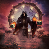 Faszinierende und mystische Kulisse eines Skeletts