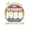 Awesome since December 1988 - Birthday
