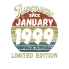 Génial depuis janvier 1999 - Anniversaire