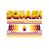 Retro Squash Summer Design