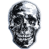 Totenkopf Silber