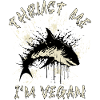 Vegan - Shark - Funny