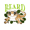 Funny bearded dragon