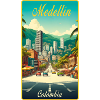 Medellin Columbia Retro Classic Design