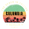Medellin Kolumbien Palmen Strand Design
