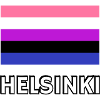Drapeau de la fierté Helsinki
