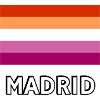 Lesbian Pride Flag Madrid
