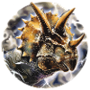Dinosaure tricératops