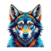 Czechoslovakian Wolfdog Breed Cartoon Kawaii