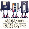 Dyskietka, Kaseta magnetofonowa, VHS - Never Forget