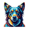 Uruguayan Cimarron Dog Breed Cartoon Kawaii