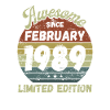 Génial depuis février 1989 - Anniversaire