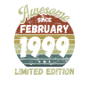 Awesome since February 1999 - Birthday