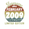 Awesome since February 2009 - Birthday