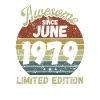 Awesome since June 1979 - Birthday