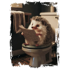 Igeltoilette Geschenk