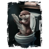 Otter-Toilette Geschenk